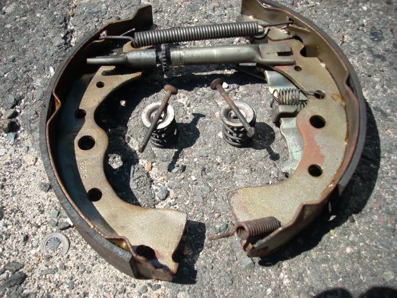 Nissan sentra rear disc brake conversion